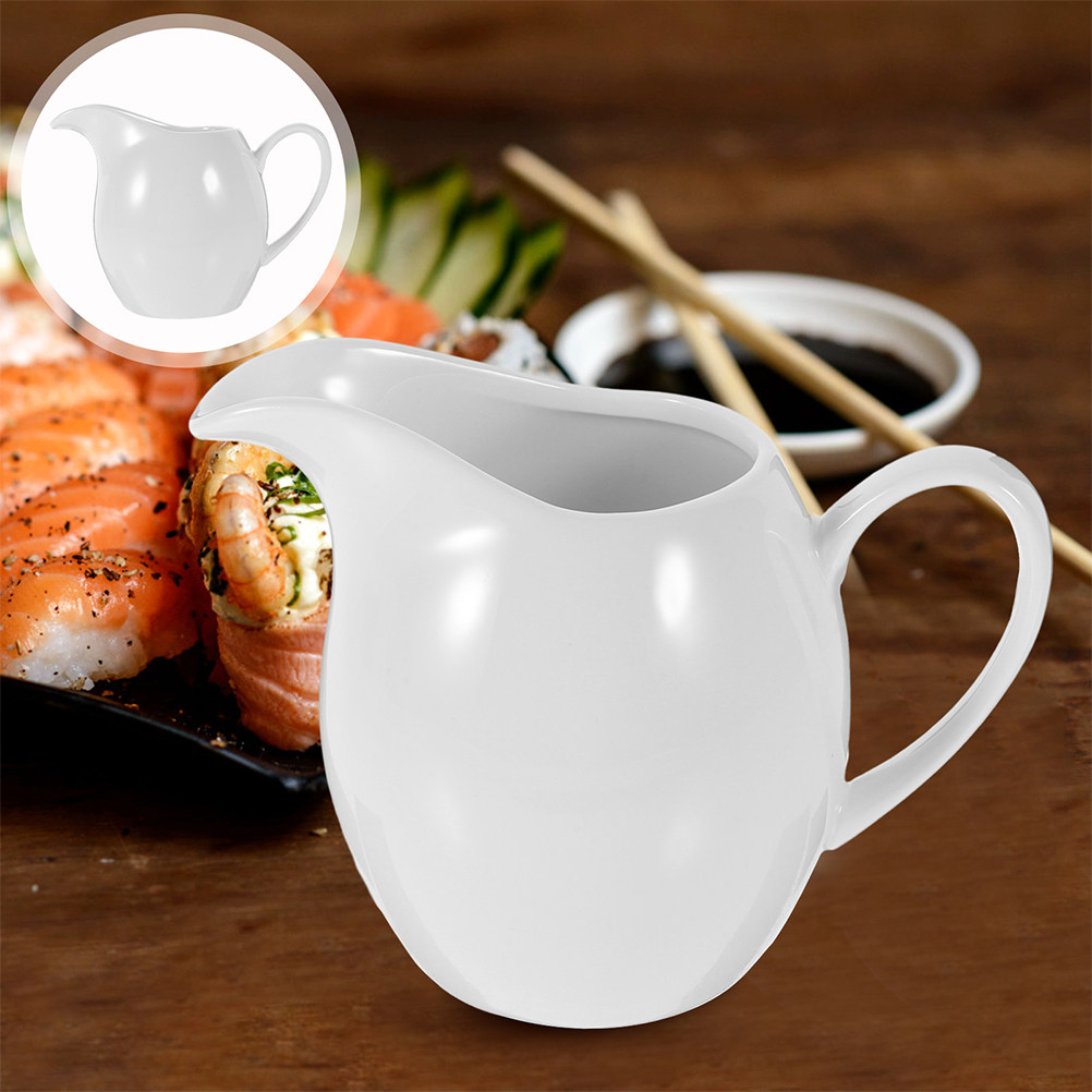 Pour Spout Pitcher - Jarra de leche de cerámica, jarra