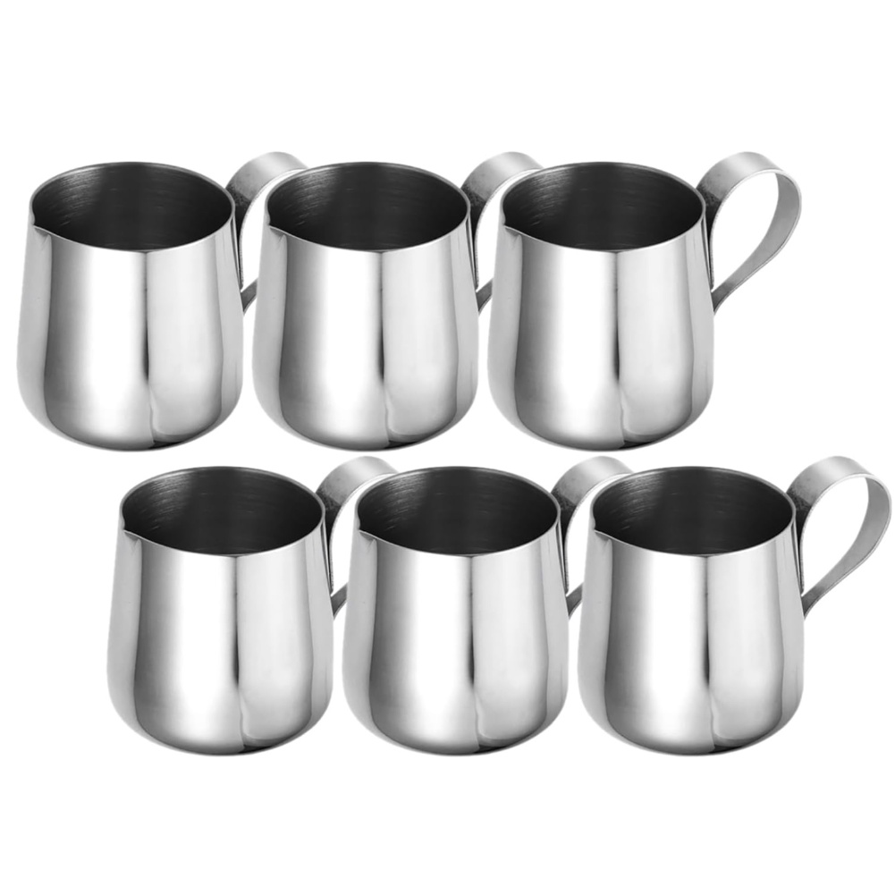 Pour Spout Pitcher - Paquete de 6 jarras para crema