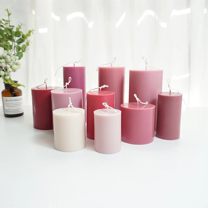Candle Making Supplies Jars - Molde de vela cilíndrico grande de