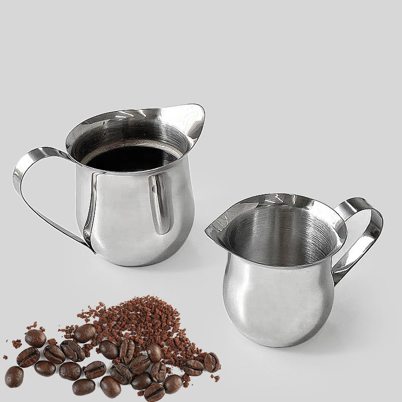 Pour Spout Pitcher - Jarra de acero para espumar leche
