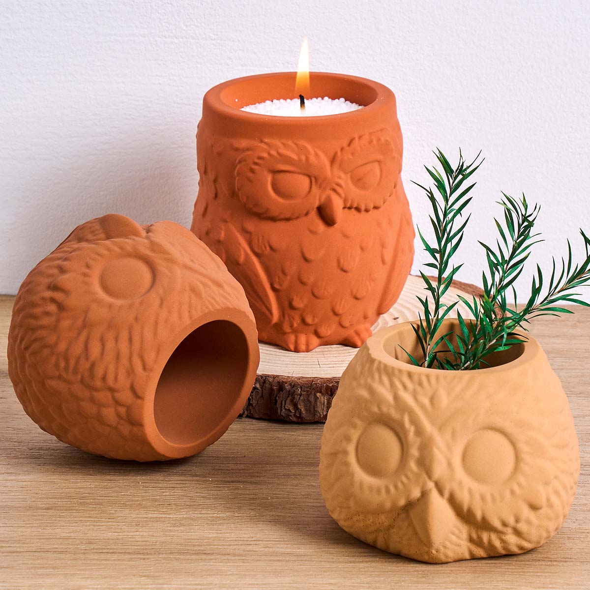 Candle Making Supplies Jars - Molde de silicona 3D con forma