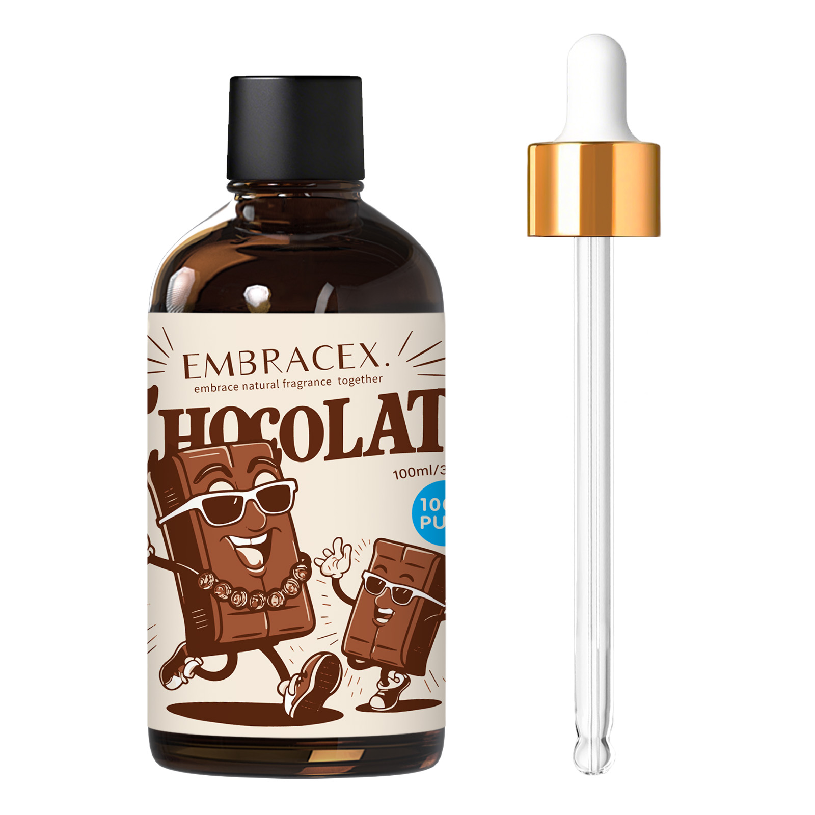 Candle Making Supplies Fragrance Oils - Aceite esencial de chocolate de 100ml