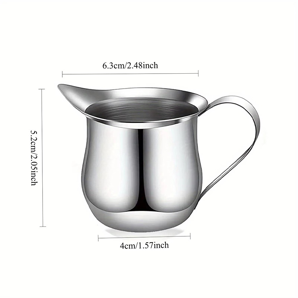 Pour Spout Pitcher - Jarra de acero inoxidable para espumar