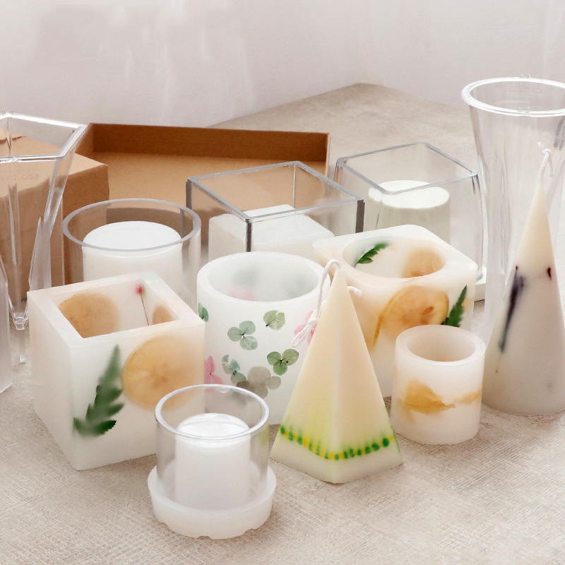 Candle Vessel Supplies - Moldes acrílicos para velas a prueba