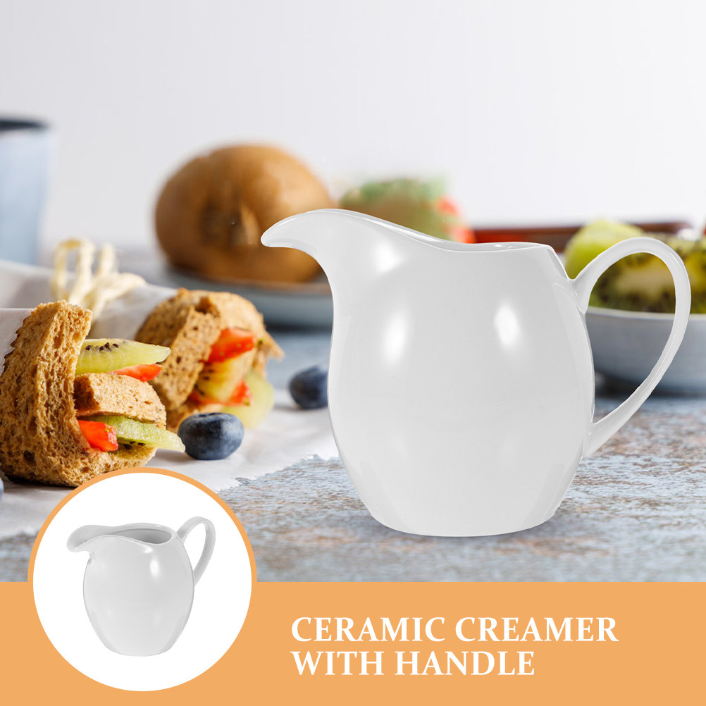 Jarra de leche de cerámica, ja - Pour Spout Pitcher reseña y precio