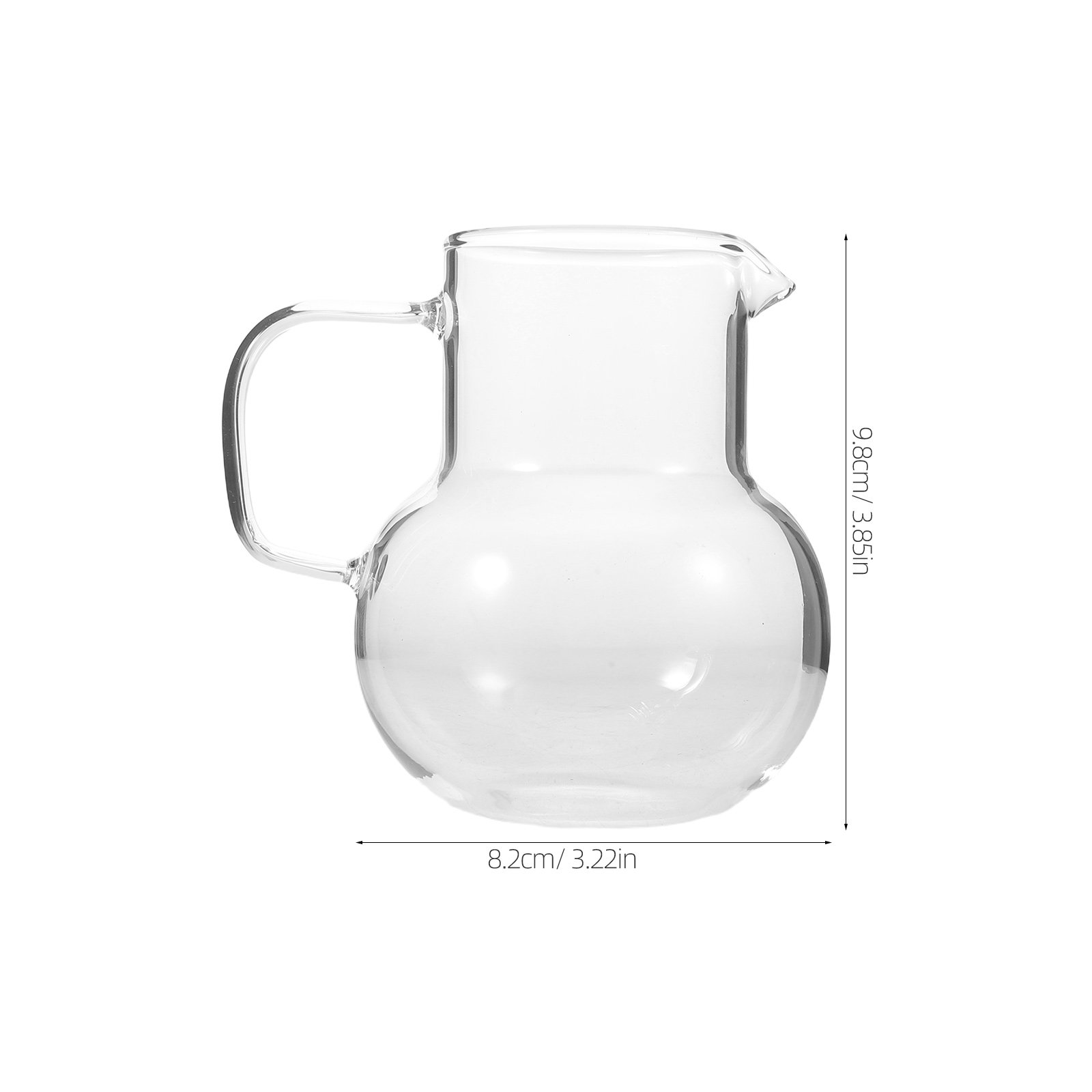 Jarra de vidrio de 6.8oz (200m - Pour Spout Pitcher reseña y precio