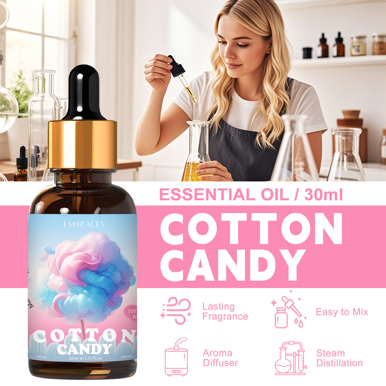 Aceite Esencial de Algodón de  - Candle Making Supplies Fragrance Oils reseña y precio