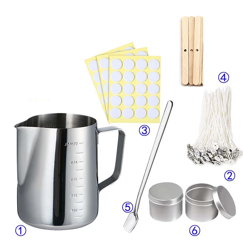 Kit de suministros para fabric - Candle Making Supplies Jars reseña y precio