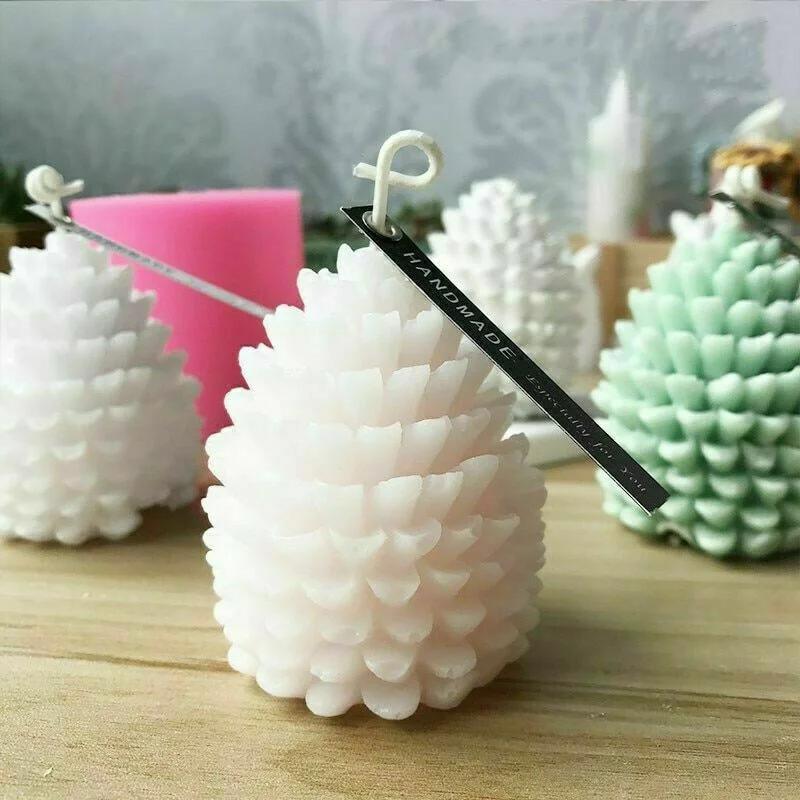 Molde de conos de pino de dise - Candle Supplies For Sale reseña y precio