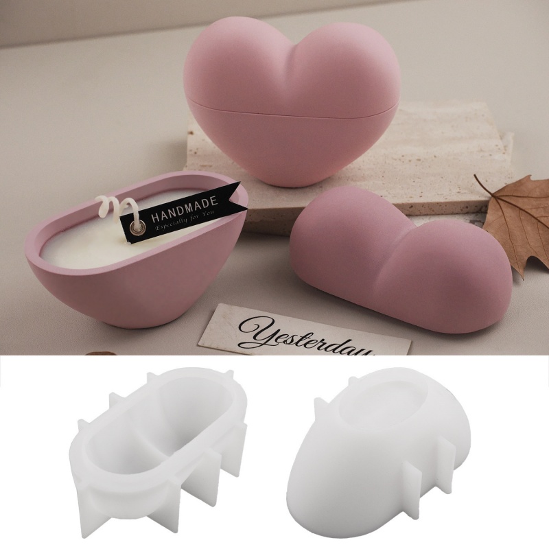 Tarro de vela en forma de cora - Candle Vessel Supplies reseña y precio