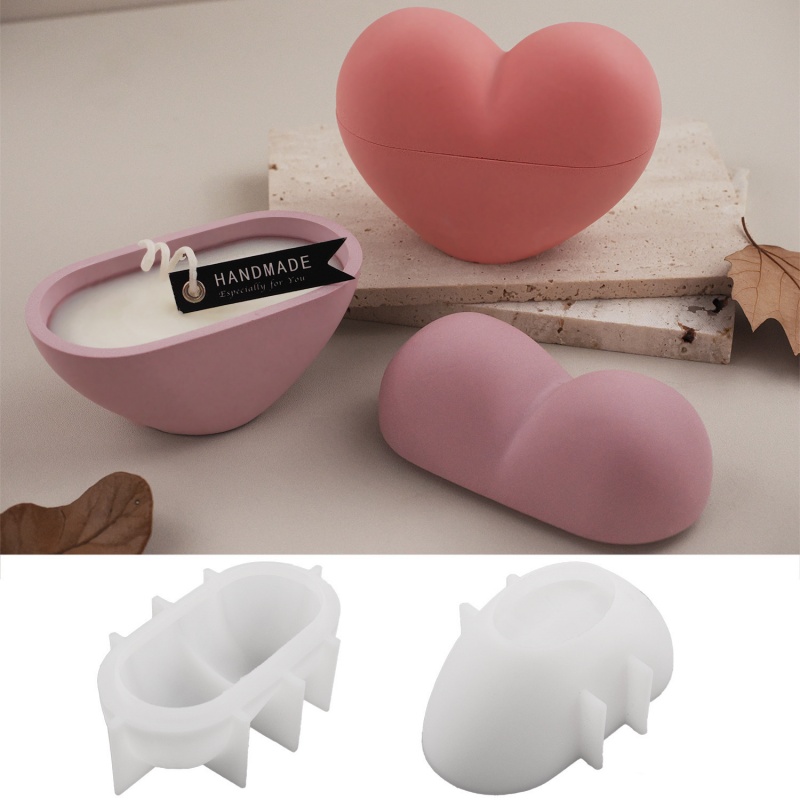 Tarro de vela en forma de cora - Candle Vessel Supplies reseña y precio
