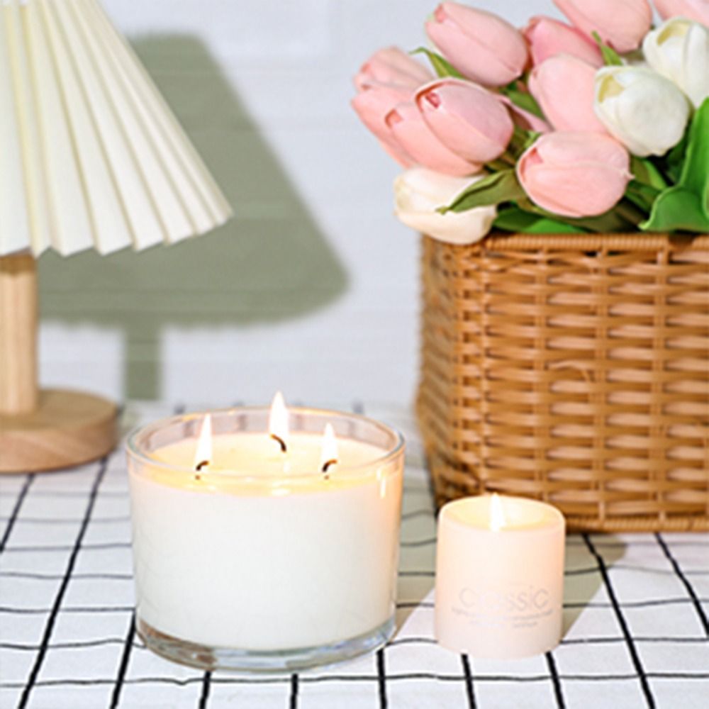 Frascos de vela de vidrio tran - Candle Making Supplies Jars reseña y precio