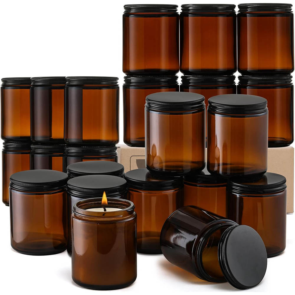 Frascos de Vidrio Ámbar de 8oz - Mason Jar 8Oz reseña y precio