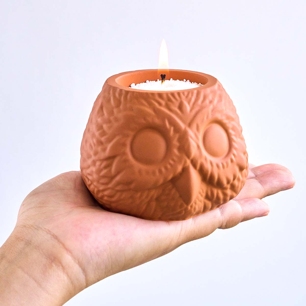 Molde de silicona 3D con forma - Candle Making Supplies Jars reseña y precio