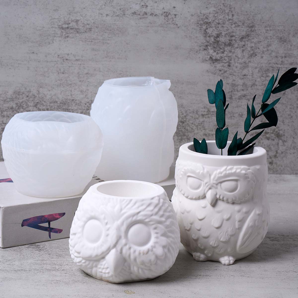 Molde de silicona 3D con forma - Candle Making Supplies Jars reseña y precio