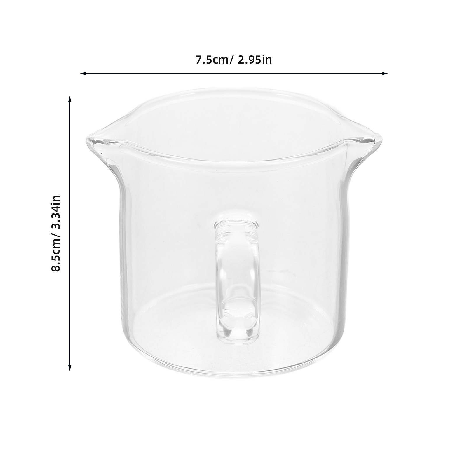 Jarra de vidrio mini de doble  - Pour Spout Pitcher reseña y precio