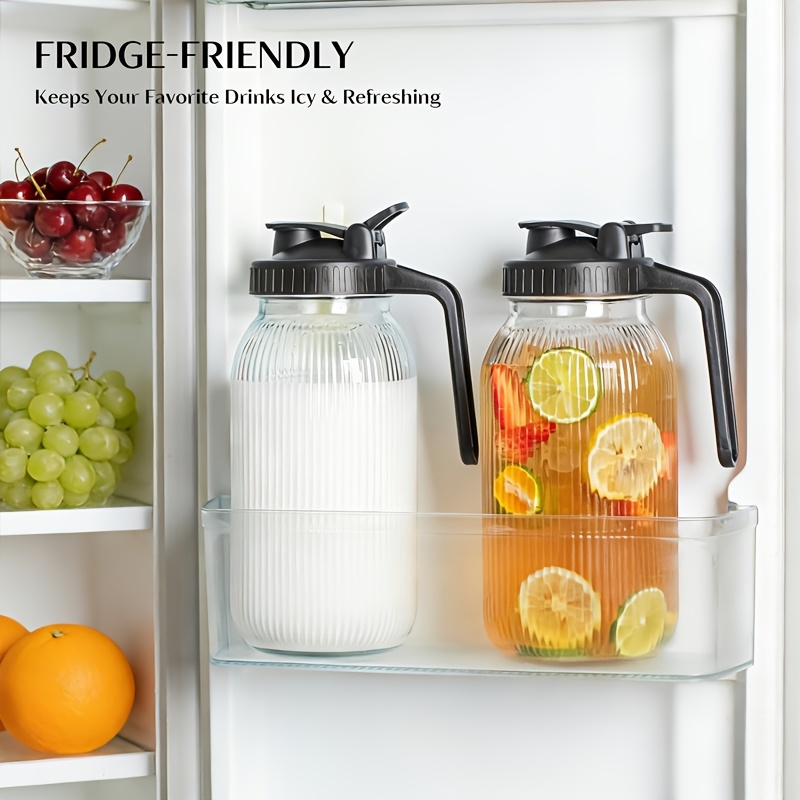 Jarra de Vidrio Tipo Mason de  - Pour Spout Pitcher reseña y precio