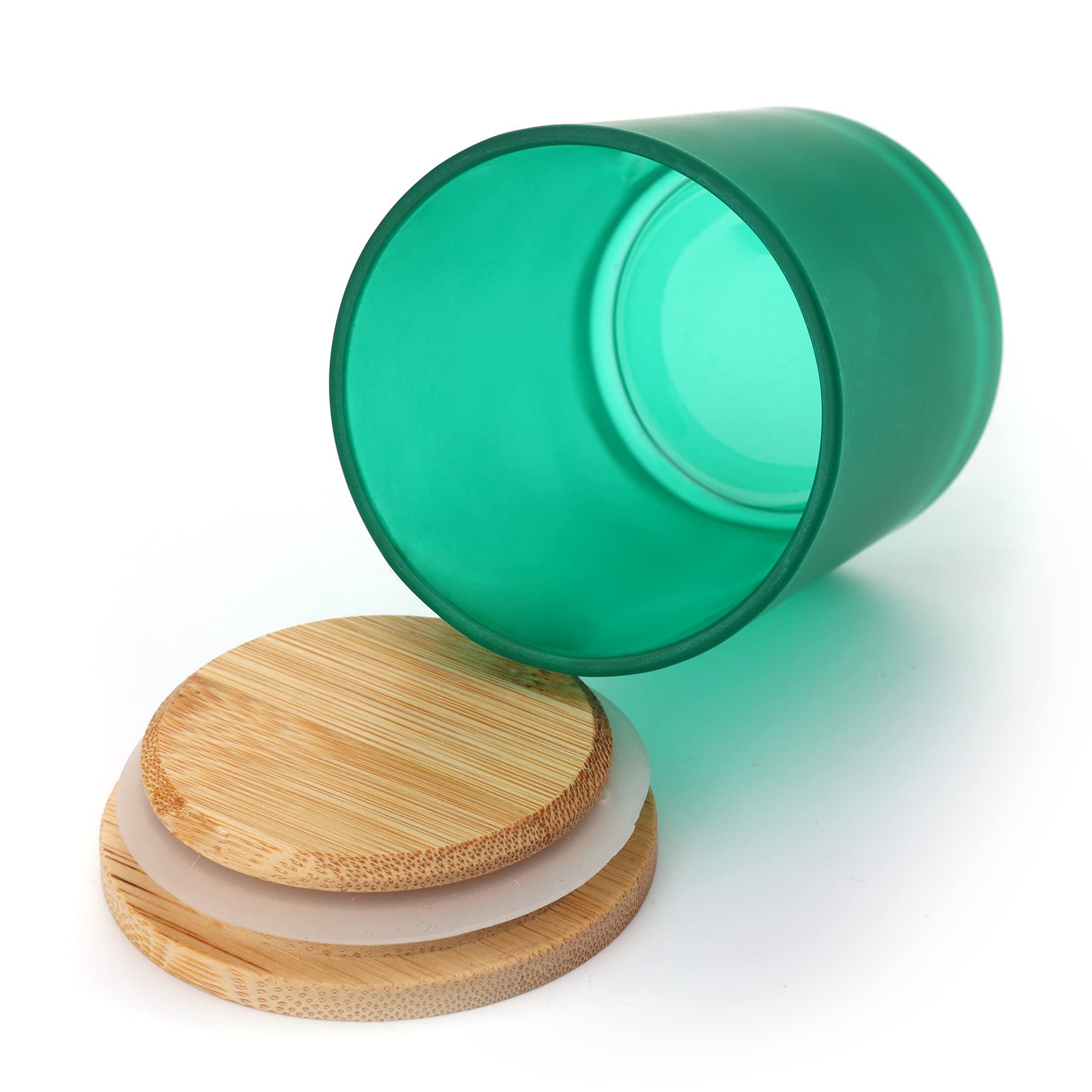 Tarro de vela de vidrio ámbar  - Candle Making Supplies Jars reseña y precio