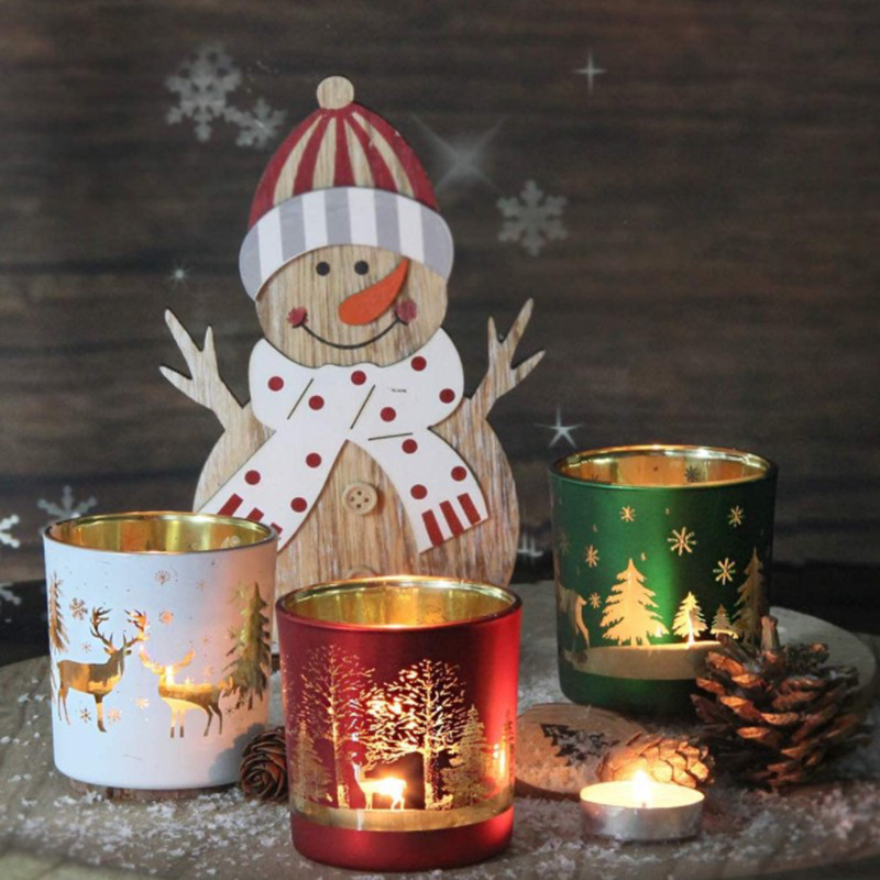Recipientes navideños de vidri - Candle Vessel Supplies reseña y precio