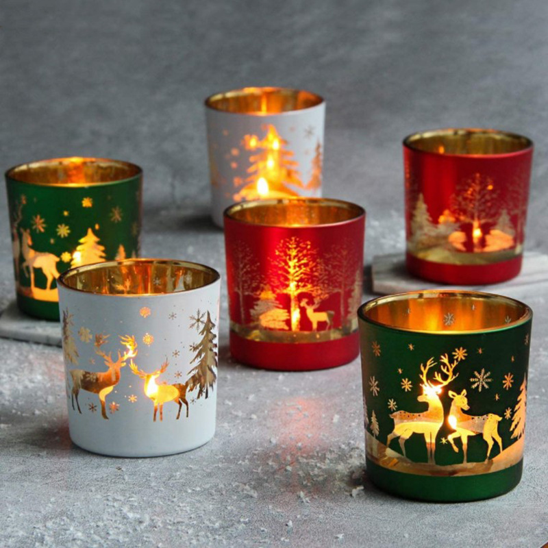 Recipientes navideños de vidri - Candle Vessel Supplies reseña y precio