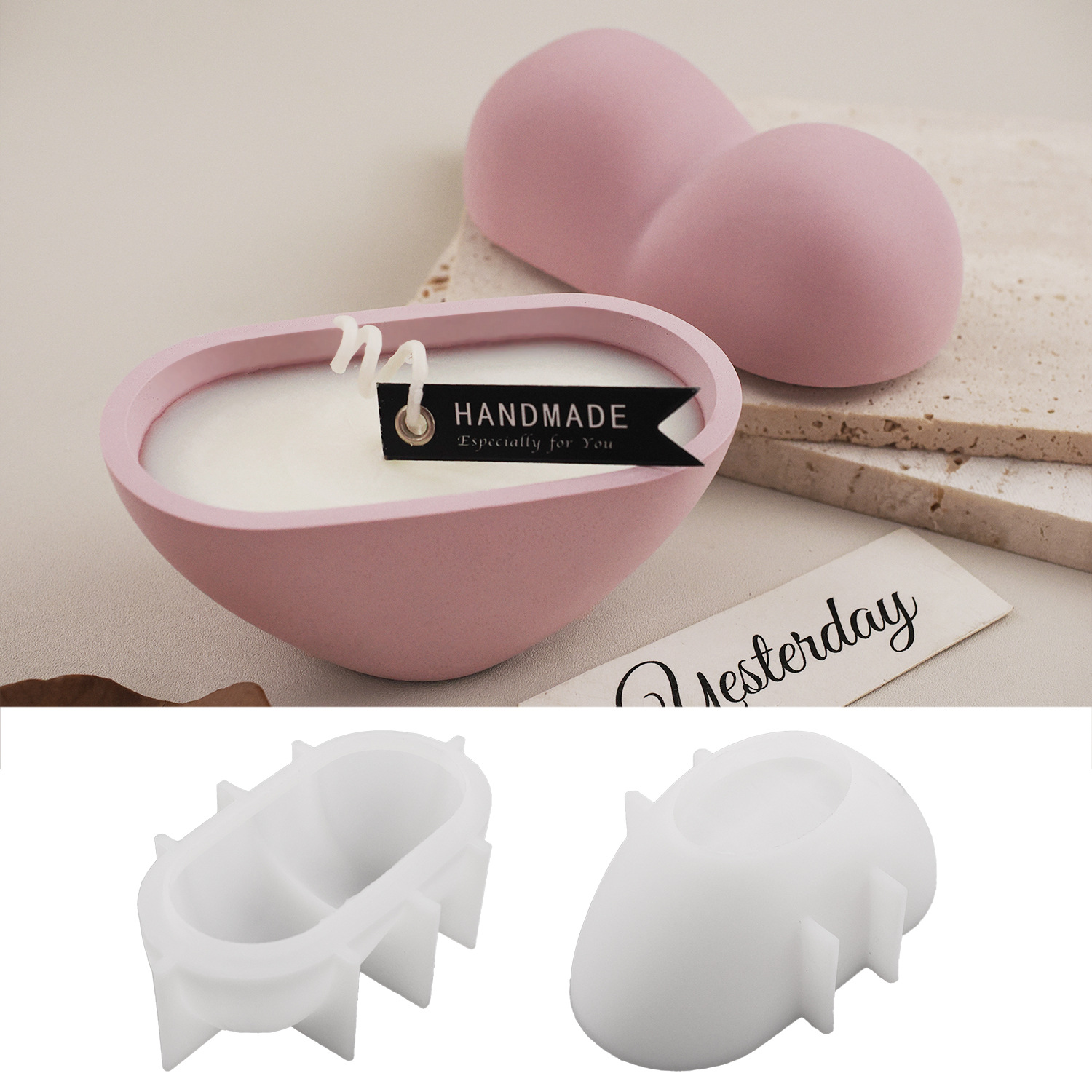 Molde de Silicona para Velas e - Candle Vessel Supplies reseña y precio