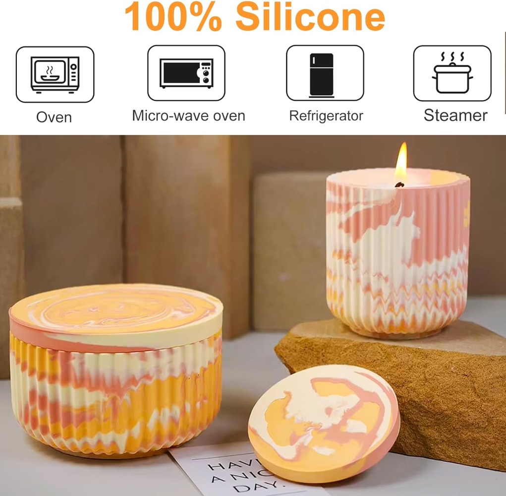 Molde de silicona para tarro d - Candle Vessel Supplies reseña y precio