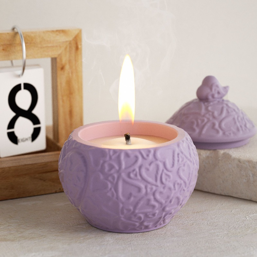 Caja de almacenamiento en reli - Candle Vessel Supplies reseña y precio